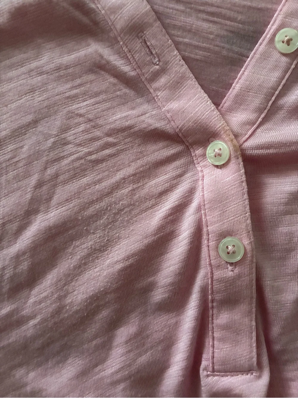 Boden Pink Eyelet Puff-Sleeve Top